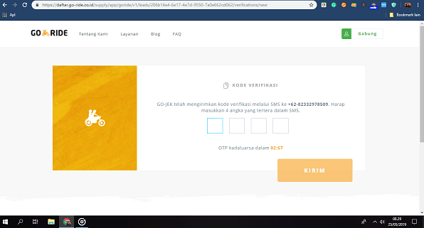 Cara Daftar Gojek Online 2019 Yang Mudah Dan Cepat, Bisa Lewat Hp