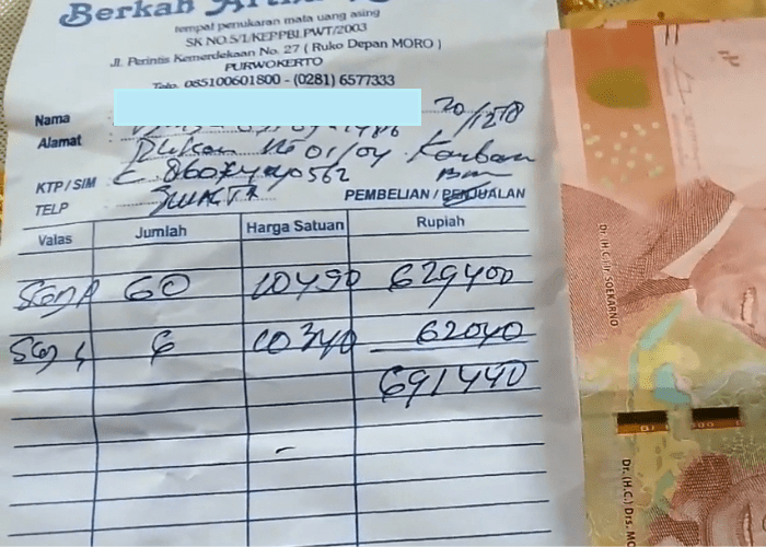 Syarat Dan Cara Menukar Uang Di Money Changer Terlengkap Tip Kerja