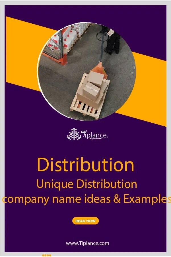 131+ Unique Distribution Company Name Ideas & Examples