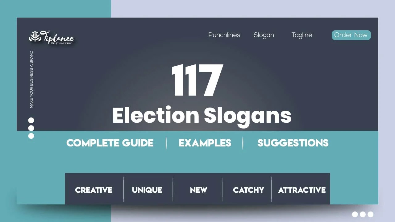 117+ Attractive Election Slogans Taglines & Ideas Tiplance