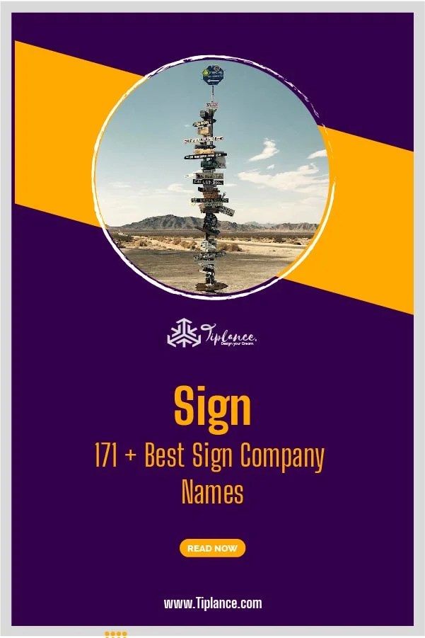 Sign Company Names Ideas Tiplance