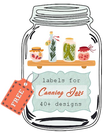 43 printable mason jar lid labels