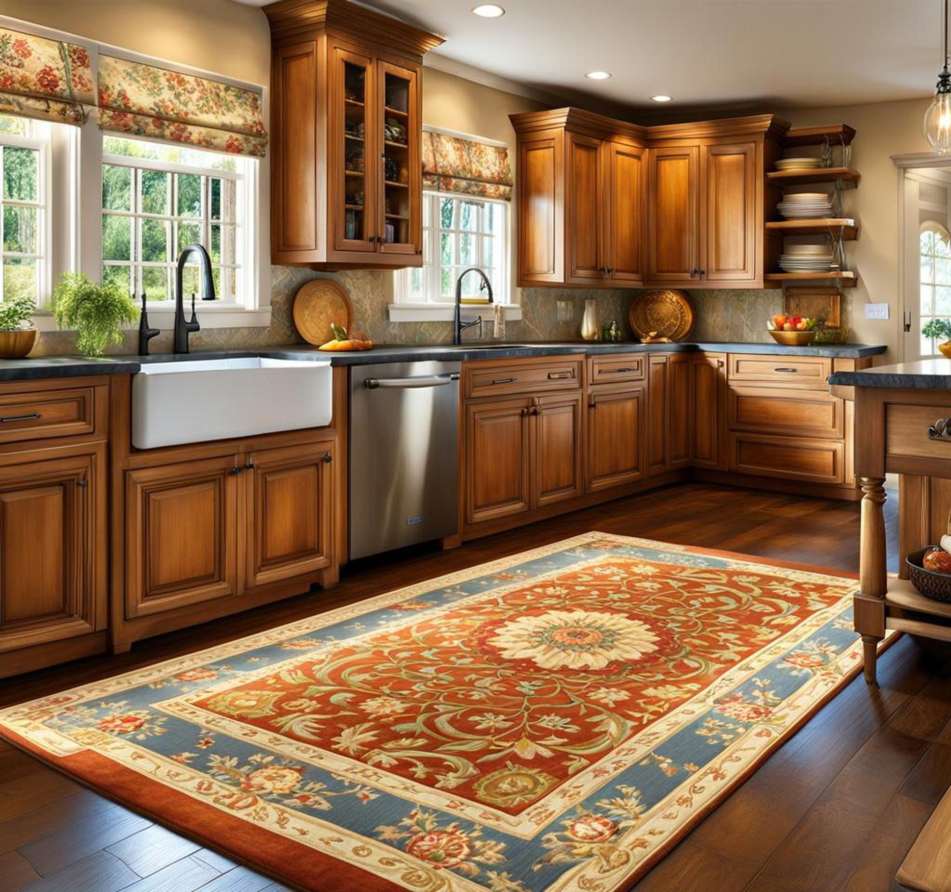 authentic french country kitchen rugs bring european flair