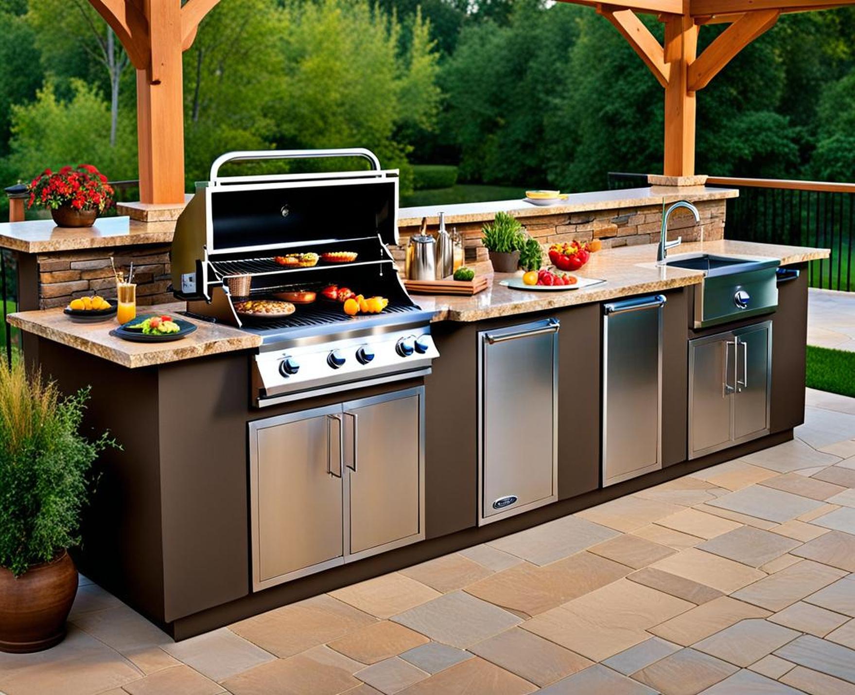 Build Your Dream Outdoor Kitchen With DIY Frame Kits