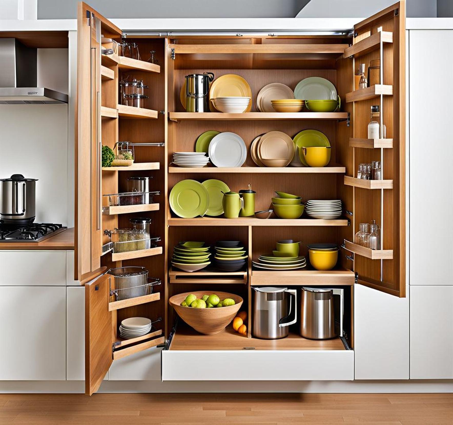 12 Savvy Storage Tricks for Your Skinny Kitchen