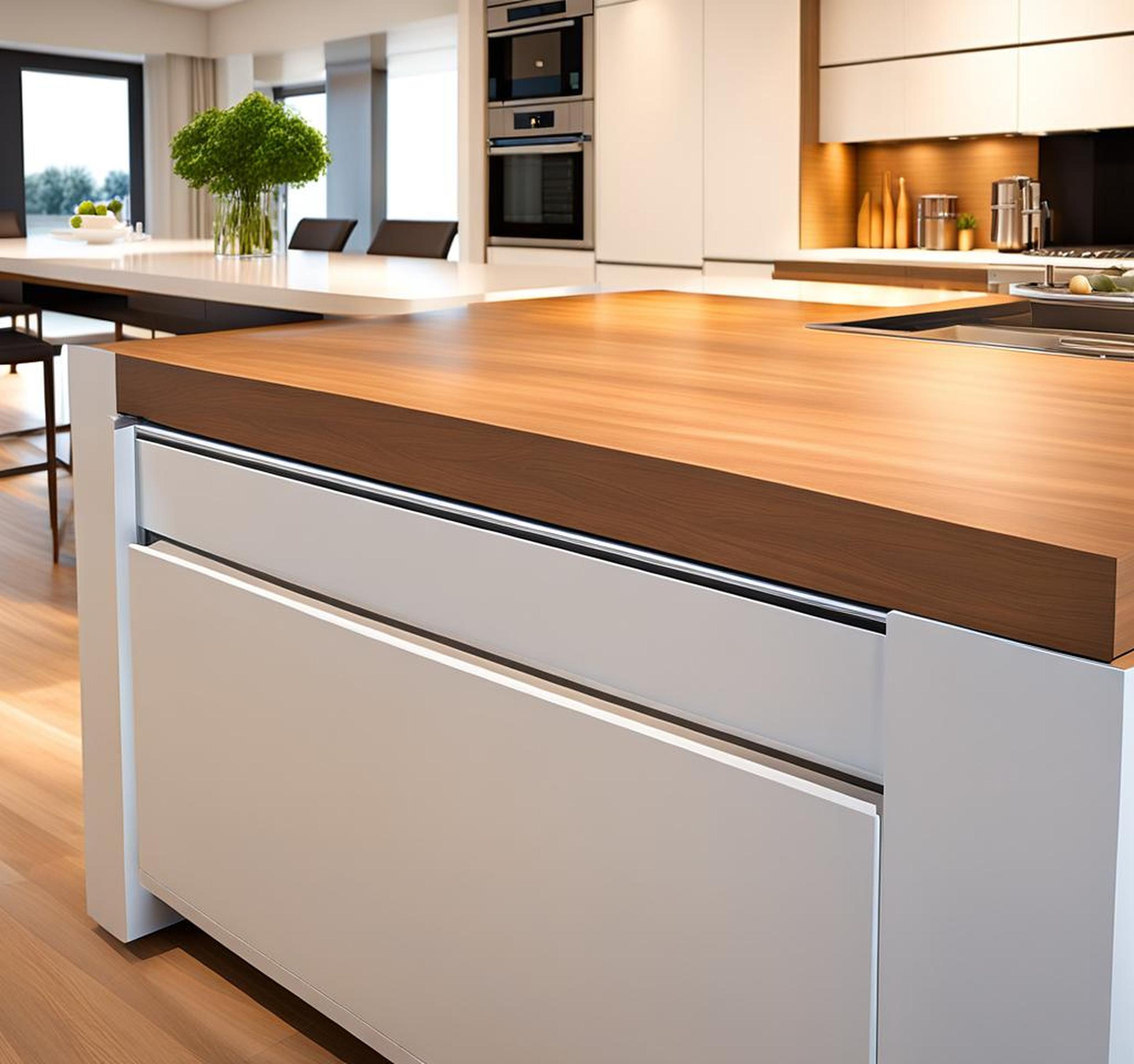 Make Your Kitchen Island Even More Useful with a PullOut Table