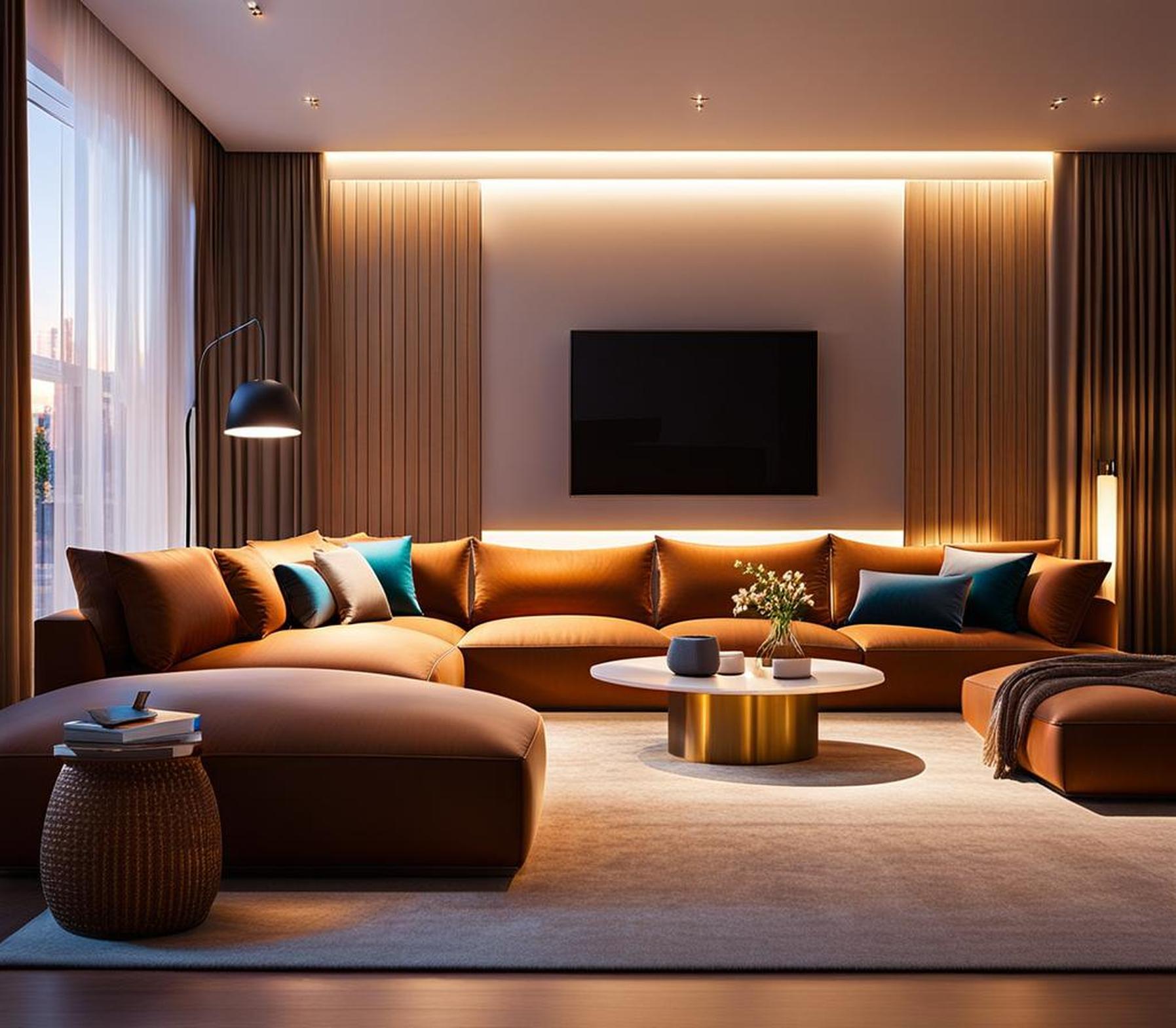 Reimagine Your Living Room with Cinematic LED Lighting