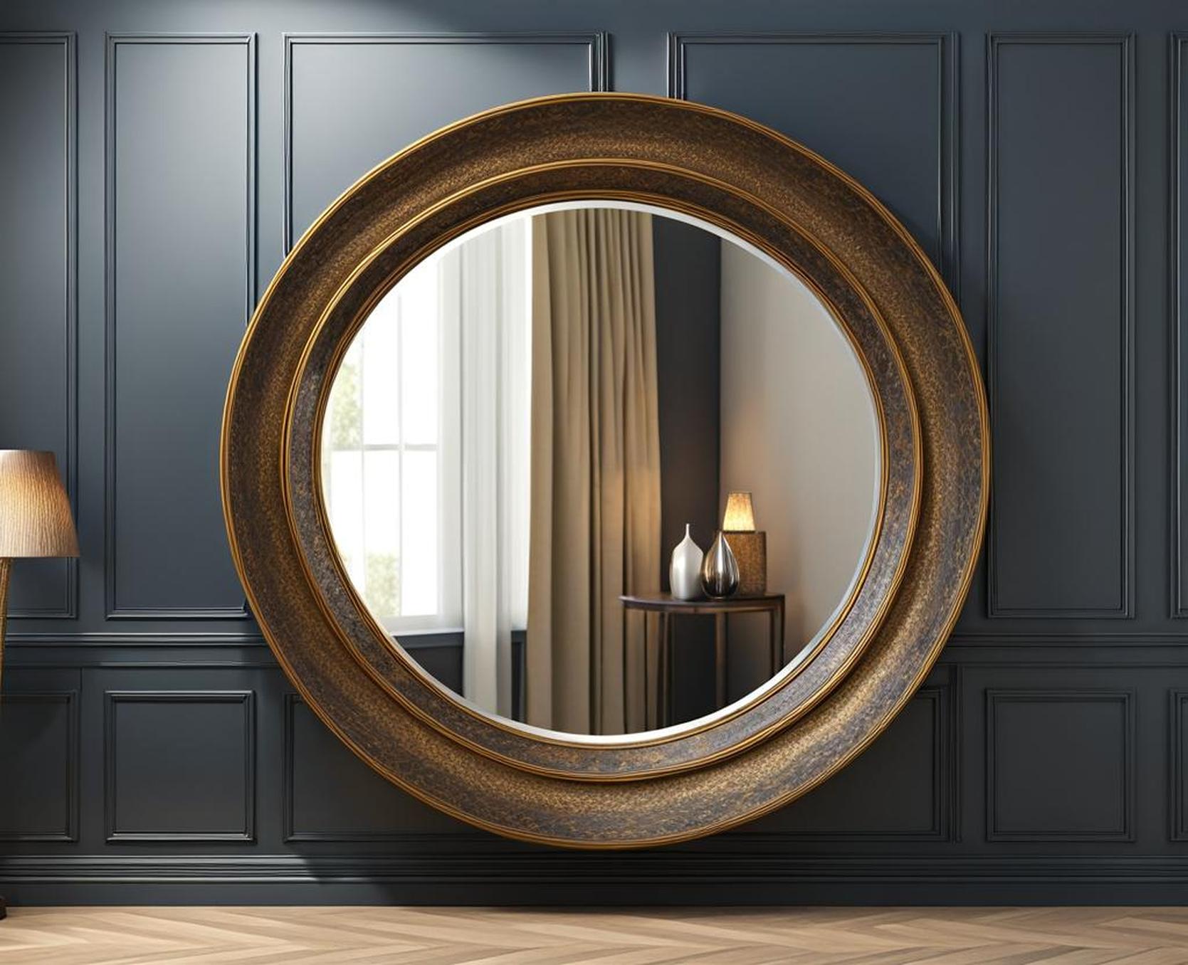Get the Spacious Look With a 40Inch Round Mirror