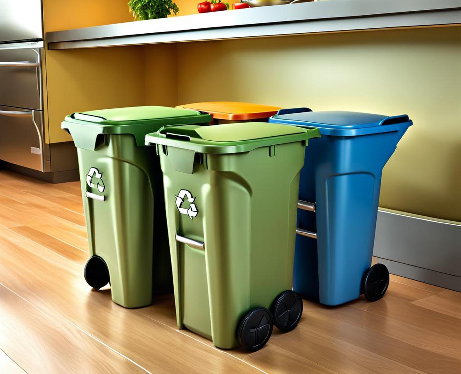 Cut Clutter With The Best Recycling Kitchen Trash Cans