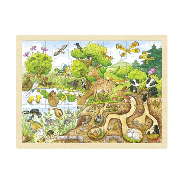 Puzzle, découverte de la nature 57582 Tipotam Jeux Jouets à l'Ile