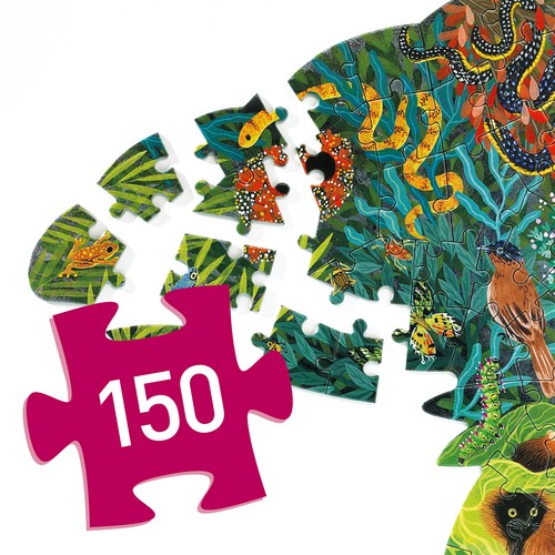 Puzzle Caméléon 150 pcs DJ07655 Tipotam Jeux Jouets à l'Ile de la