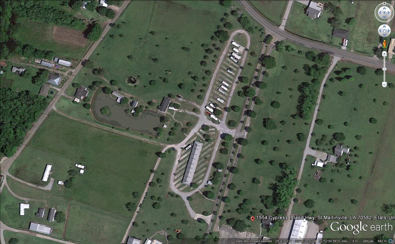 Catfish Heaven Aquafarm And Campground, St Martinville, Louisiane Ti'Pou et Pooky en Vadrouille