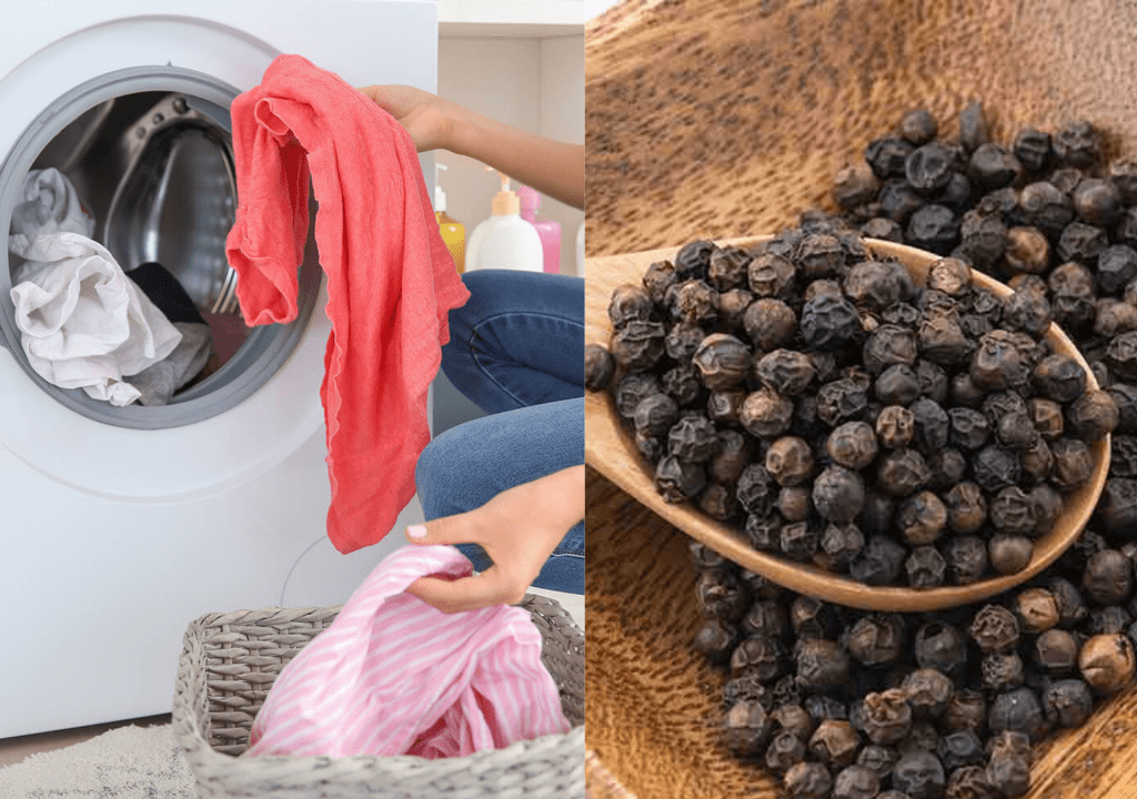 Try Black pepper for laundry or in washing machine