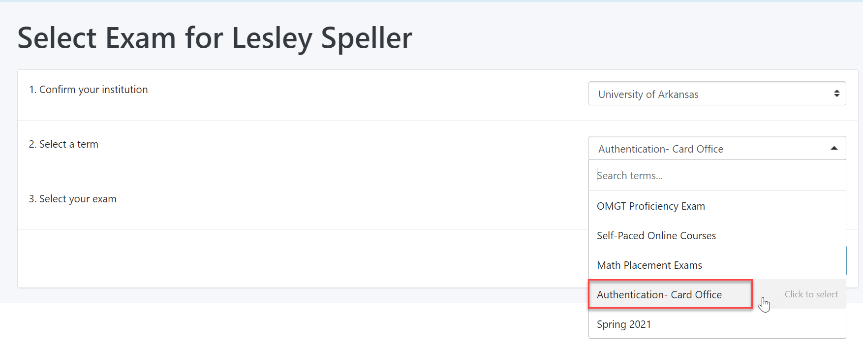 ProctorU Online Authentication Instructions for Students Teaching