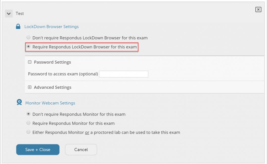 Respondus LockDown Browser Set Up Teaching Innovation and