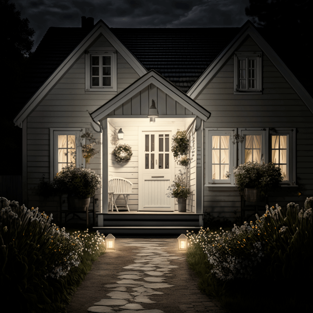 ¿Cómo decorar el frente de tu casa o pórtico de la puerta principal?