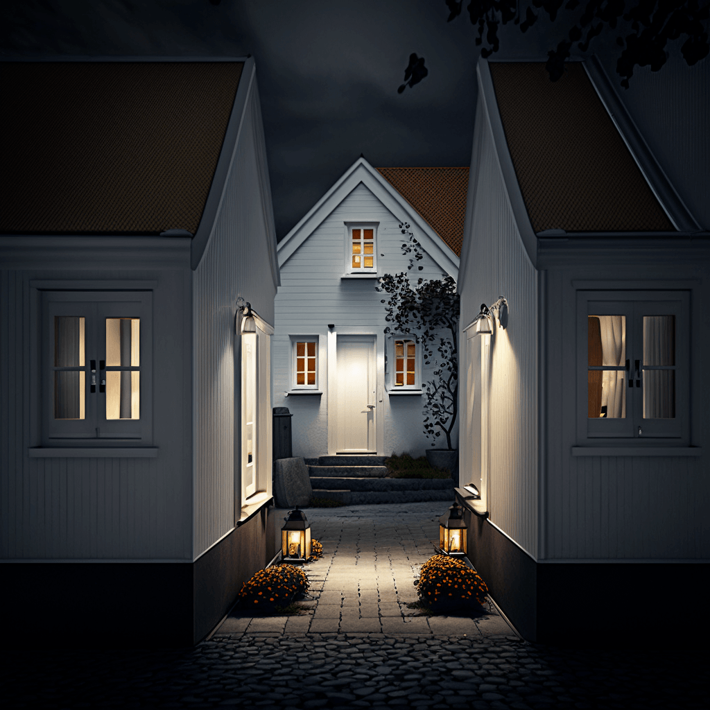 ¿Cómo decorar el frente de tu casa o pórtico de la puerta principal?