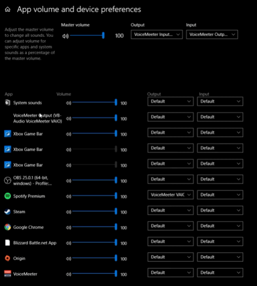 Voicemeeter Noise Gate