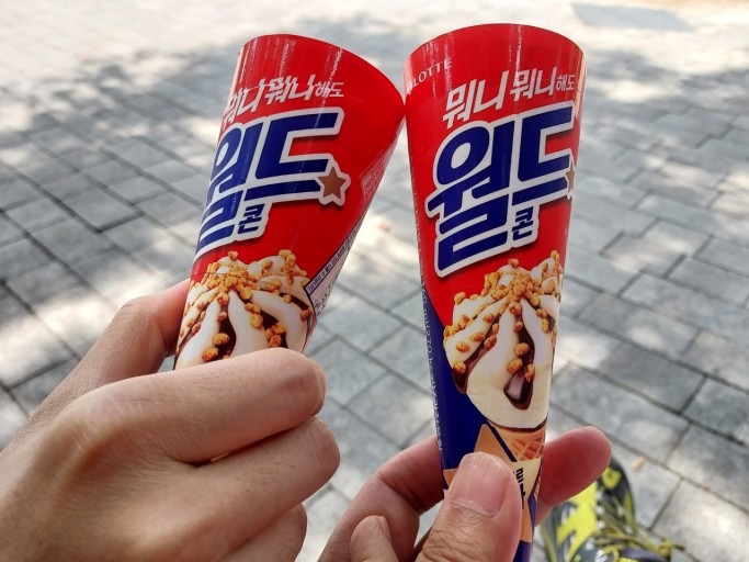 Korean Ice cream cones Tips from Shai