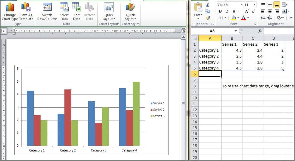 Cara Mudah Membuat Diagram Batang Di Word & Excel | Tips Komputer