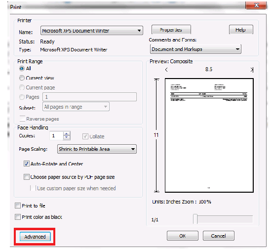 Fix the error of not being able to convert PostScript files on the printer