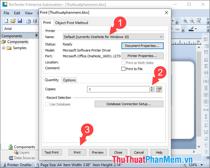 Guide to create and print barcodes with BarTender Barcode software