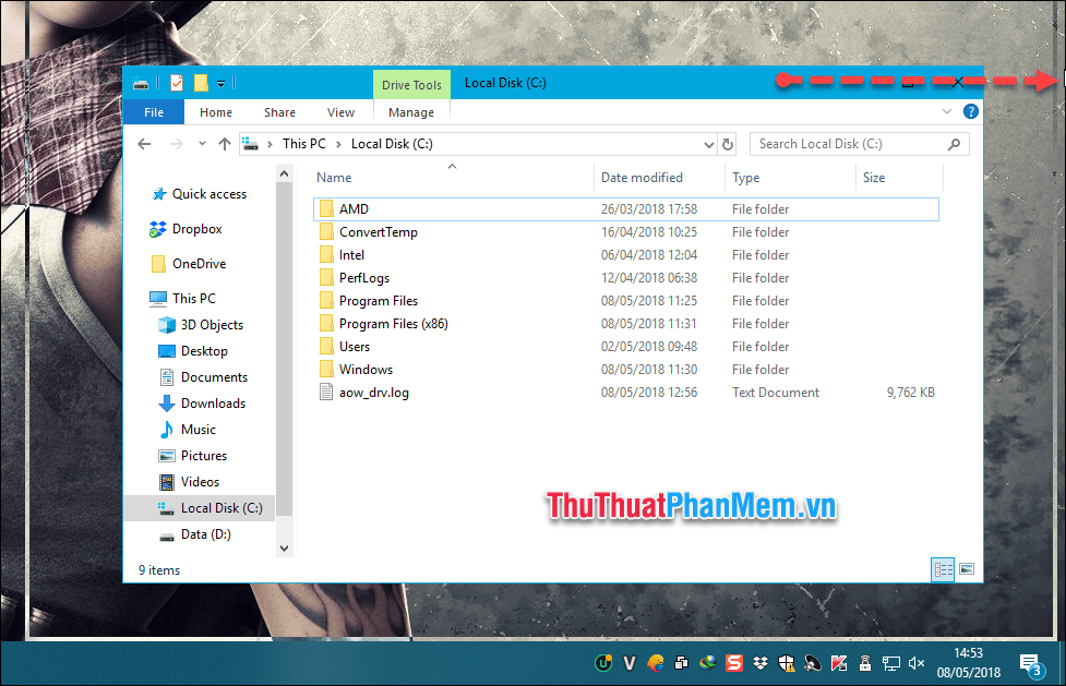 How to split the desktop work on your computer into 2