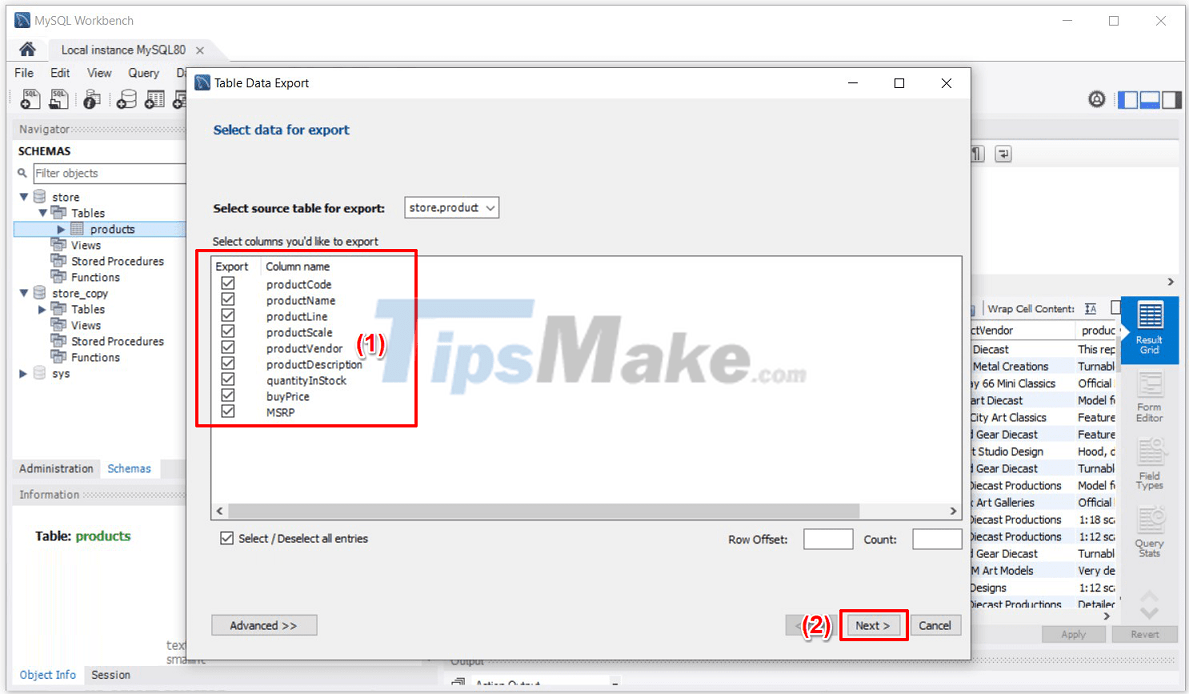 How To Get All Data From Two Tables In Mysql Workbench
