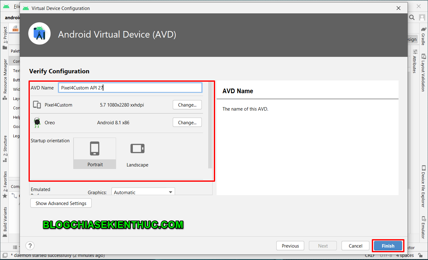 Steps to install and create virtual machine on Android Studio