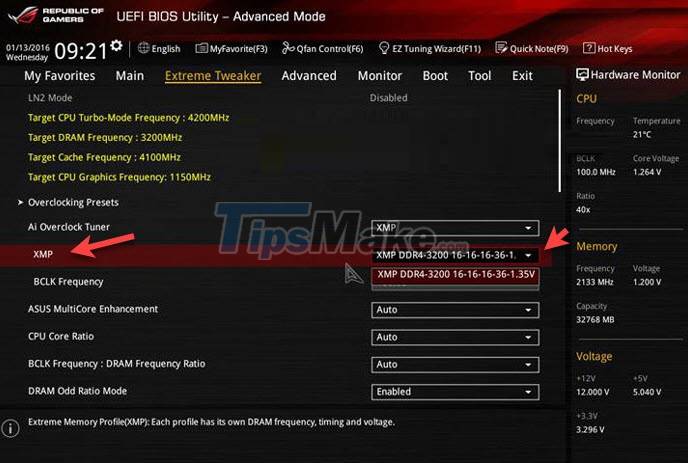 What is XMP? Enable XMP on BIOS/UEFI to optimize RAM - TipsMake.com