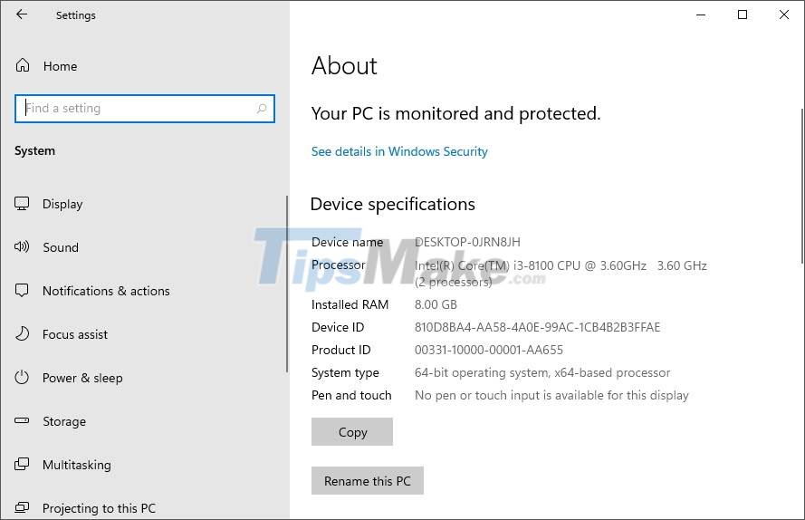 How to check computer configuration in Windows 11