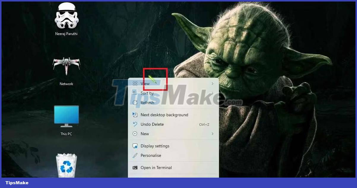 How to keep the default desktop icons and mouse pointer when changing