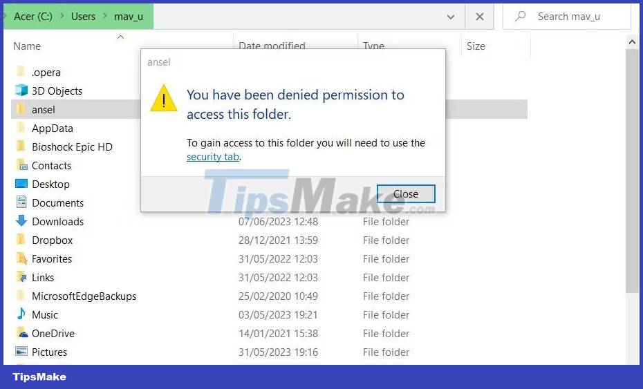 How to create a folder or file that cannot be deleted in Windows 10