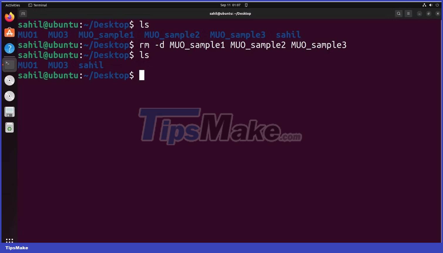 How to create and delete folders in Linux Terminal
