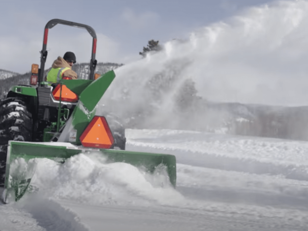 This is my 31 or 32 year old john deere 832 which has been in the. Frontier Snow Removal Equipment John Deere Us