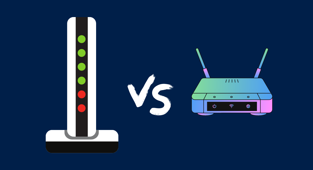 Router vs Modem What's The Difference Between These Two?
