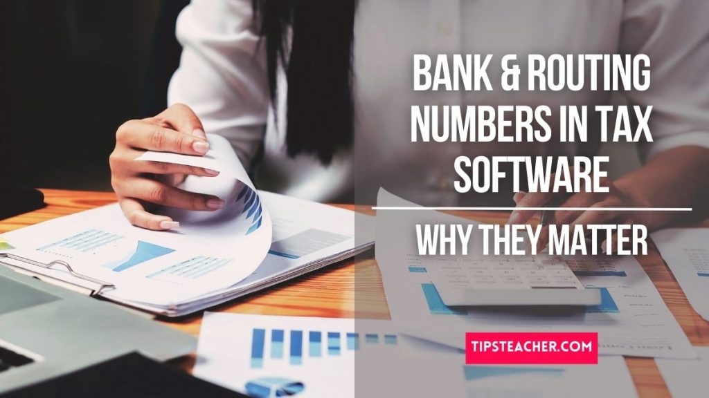 Why Is It Useful To Have Your Bank Account And Routing Numbers When