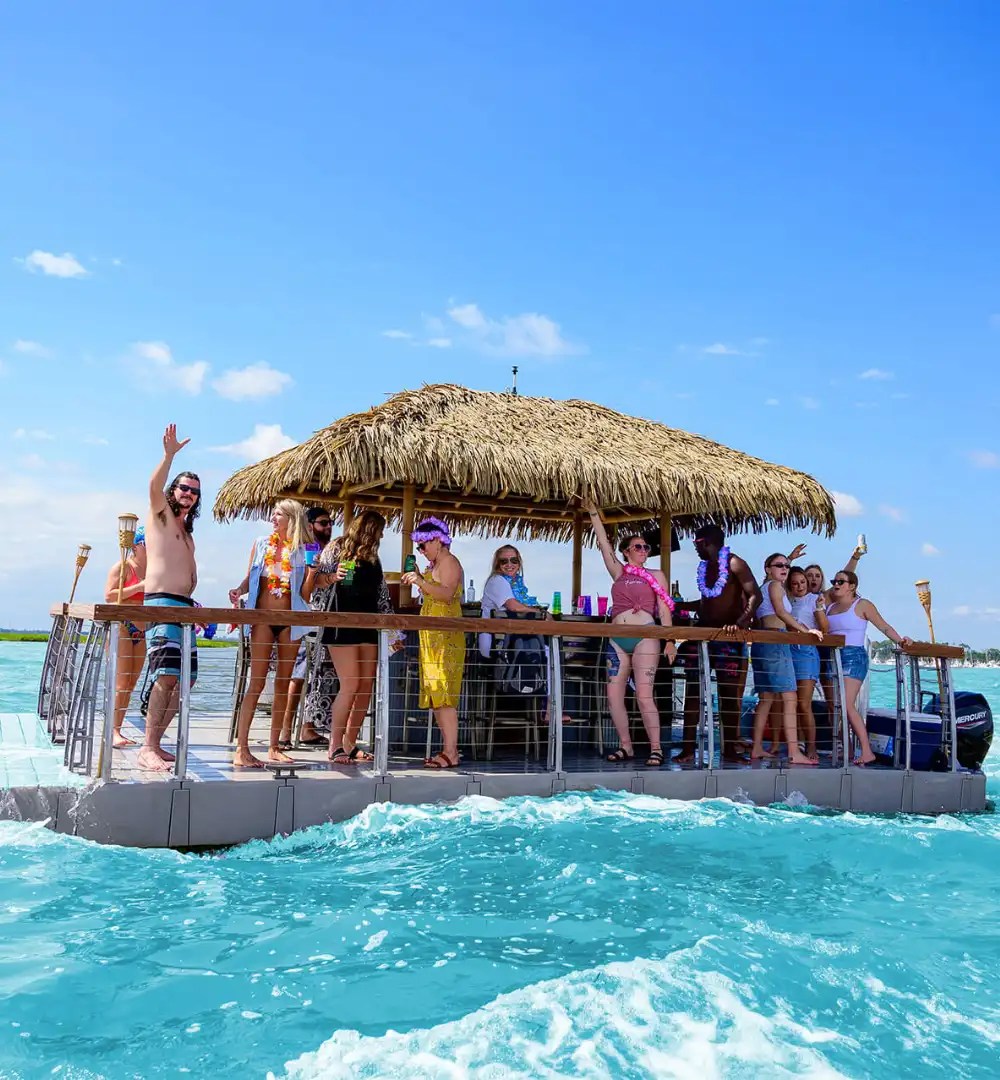 Savannah Boat Tours Savannah GA Tipsy Turtle Tiki Tours