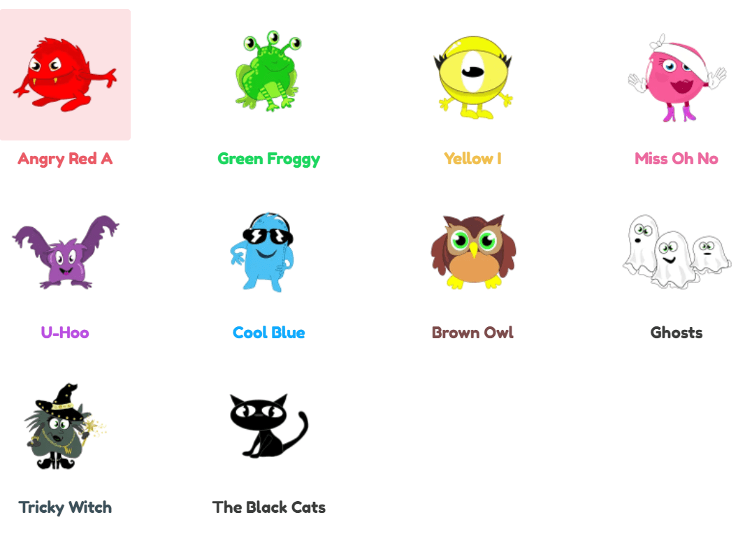 Tiptoe Primary School Monster Phonics at Tiptoe