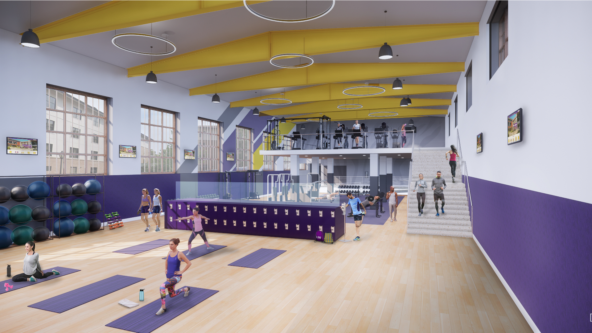 Follow along with our renovations at Huey P. Long Field House Tipton