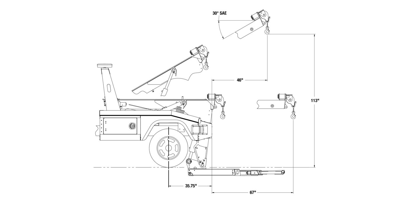 Jerr-Dan MPL40 Wrecker Body - *SOLD* - Tipton Sales & Parts, Inc