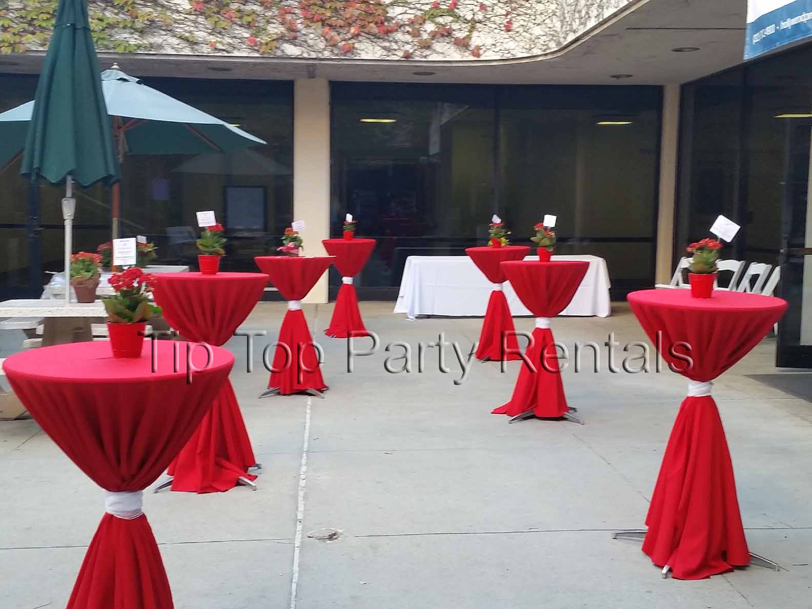 Cocktail Tables Tip Top Party Rental