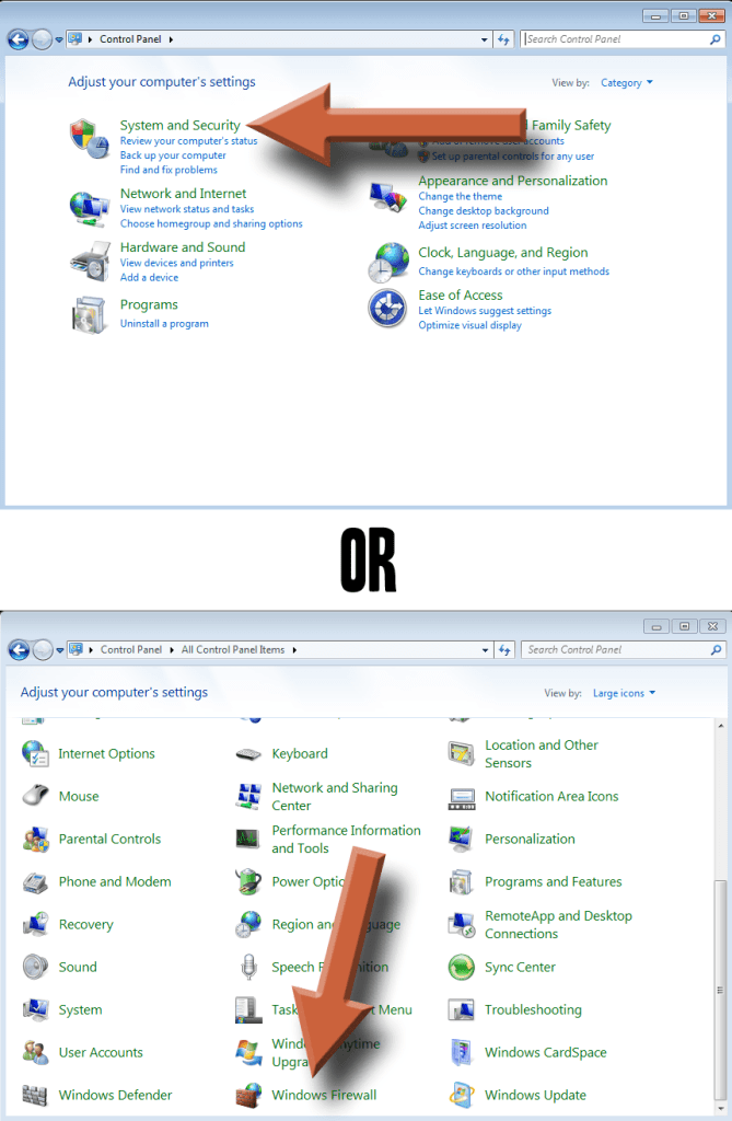 How To Turn on the Windows Firewall Instructions for XP, Vista, Win 7