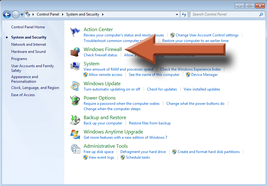 How To Turn on the Windows Firewall Instructions for XP, Vista, Win 7