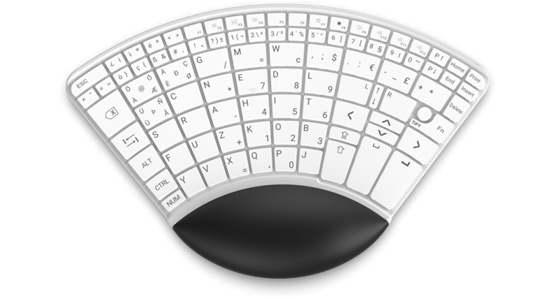 Einhandtastatur Tipy Keyboard