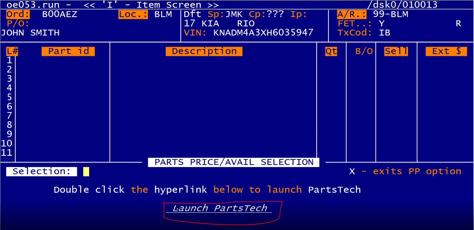 Tire//SMART PartsTech Guide