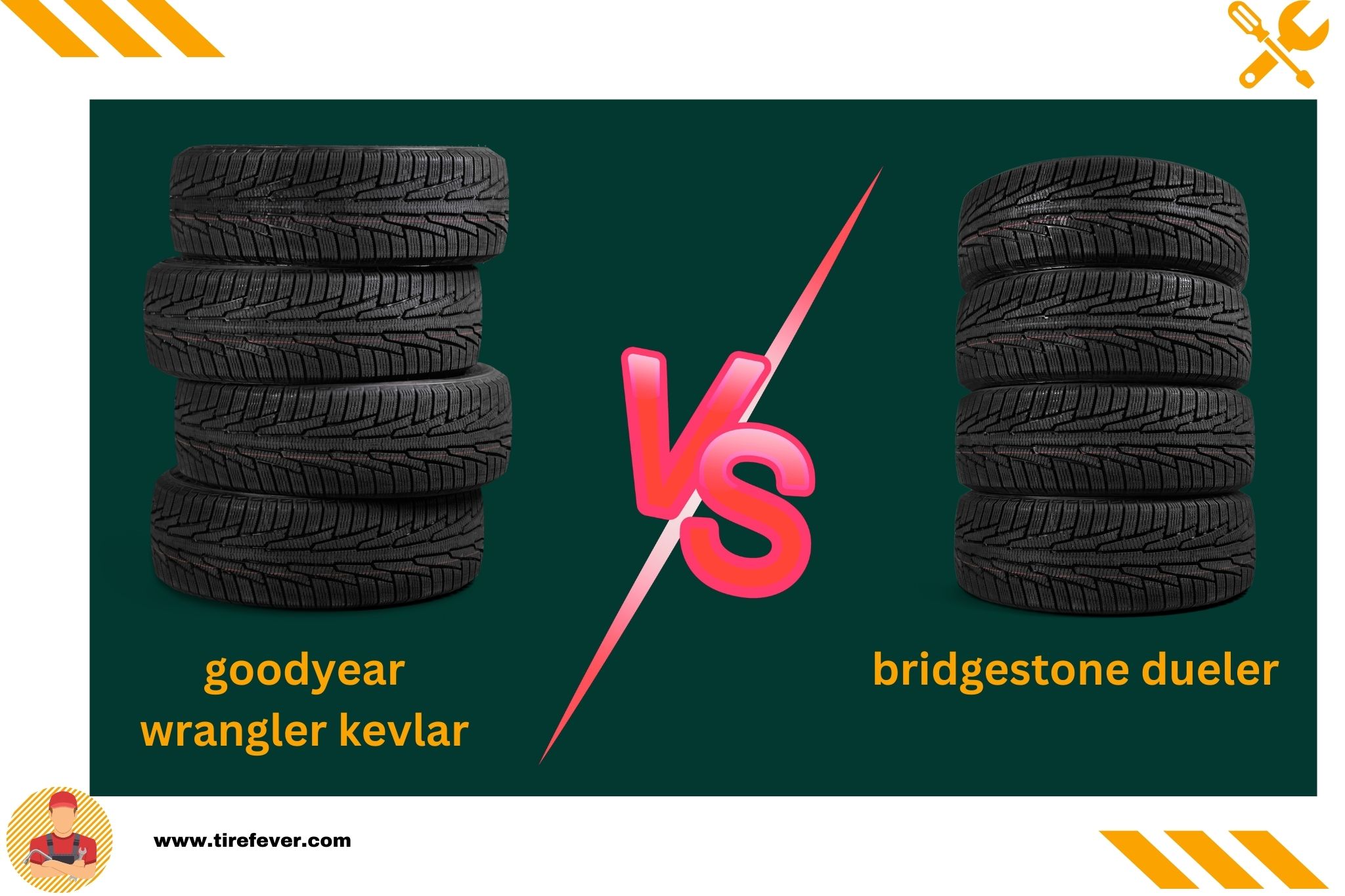 Goodyear Wrangler Kevlar vs Bridgestone Dueler The Ultimate Tire
