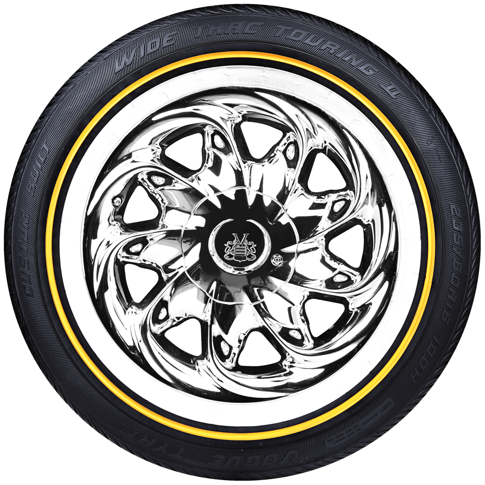 235/60R16 100H Wide Trac Touring Tyre II White/Gold