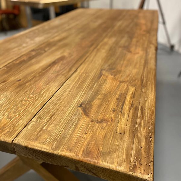 Tischset Phil mit XFuß 220×100 cm TischTrendDepot