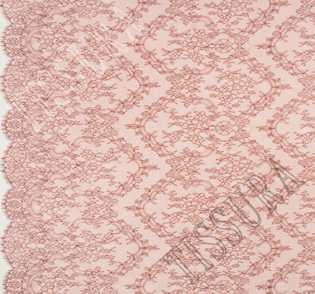 Chantilly Lace Fabric Fabrics from France by Solstiss Sa, SKU 00067157